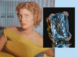  Here's Why a 1950s Brazilian Beauty Is Forever Linked With March's Birthstone - Diamond Designs