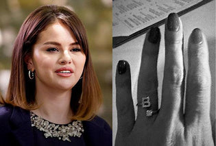  Selena Gomez and Benny Blanco Become Instagram and Initial Ring Official - Diamond Designs