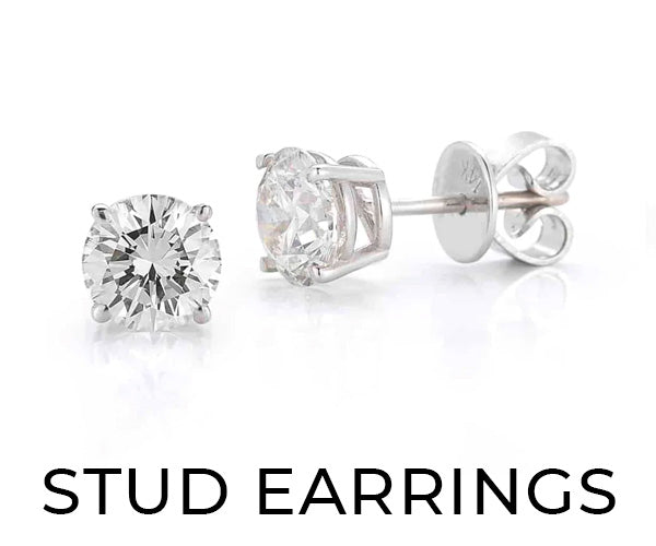  Stud Earrings - Diamond Designs