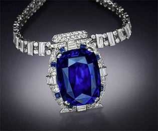  98-Carat Bismarck Sapphire Was a Honeymoon Gift From Roaring Twenties Tycoon - Diamond Designs