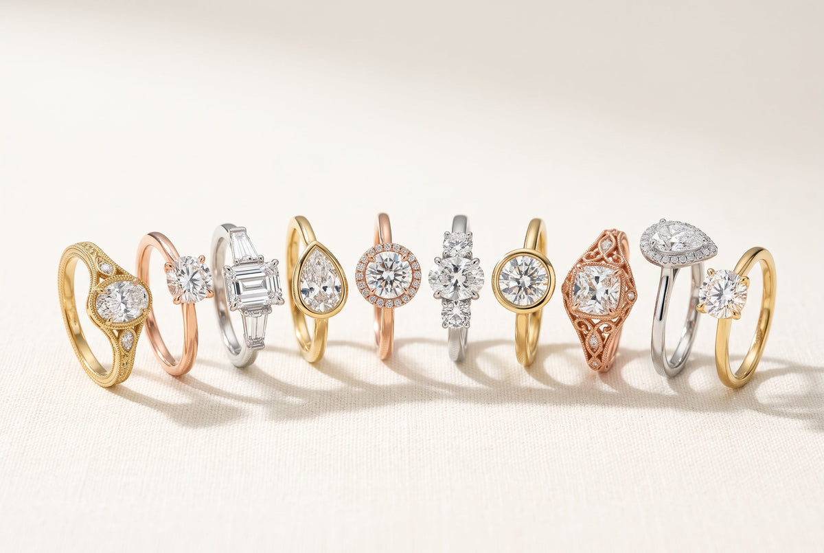 10 Engagement Ring Styles You Can Design Yourself (and How to Choose Yours)