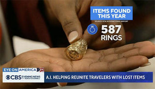  Artificial Intelligence Helps Unite Airline Passengers With Lost Jewelry, Watches - Diamond Designs