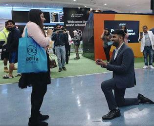  Aucklander Enlists Help of Airport Officials to Pull Off Nifty Marriage Proposal - Diamond Designs
