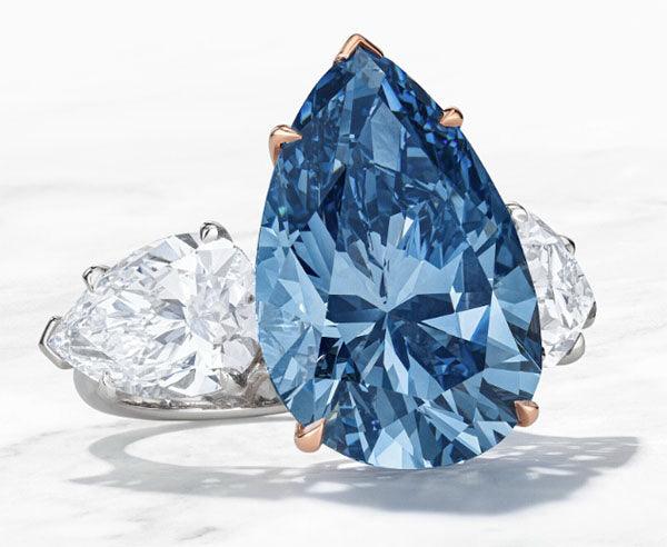 'Bleu Royal' Diamond Lives Up to Pre-Auction Fanfare, Delivers $43.8 Million - Diamond Designs