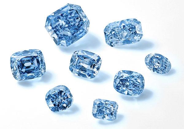 Eight Fancy Blue Diamonds Worth $70MM+ to Highlight Sotheby's Auctions - Diamond Designs