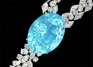  Electric Blue, 94-Carat Paraiba Tourmaline Could Fetch $2.5MM at Sotheby's Geneva - Diamond Designs