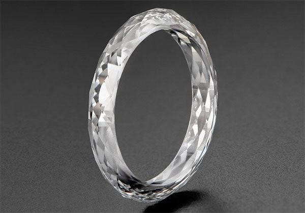 GIA Evaluates 4.04-Carat Ring Carved From a Single-Crystal Lab-Grown Diamond - Diamond Designs