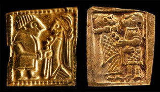  Gold-Foil Figures Unearthed in Norway Look Similar to Those Found in Sweden - Diamond Designs