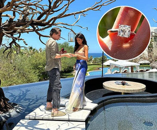  Hollywood Couple Dons Goggles to Rescue Brand New Engagement Ring - Diamond Designs