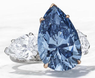  Immense 17.61-Carat 'Bleu Royal' Diamond Could Fetch $50MM at Christie's Geneva - Diamond Designs