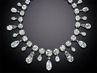  Birthstone Feature: 'Napoleon Diamond Necklace' Is Now an American Treasure