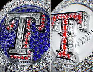  Texas Rangers' 2023 World Series Championship Ring Features Reversible Face