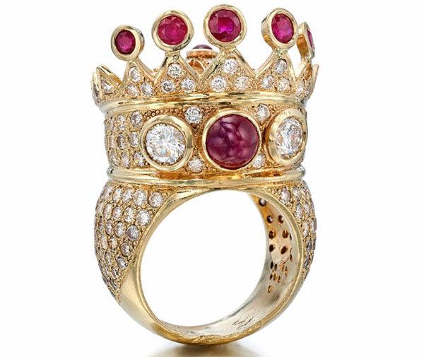 Tupac Shakur's Ruby and Diamond 'Crown' Ring Leads Sotheby's 'Hip Hop' Sale - Diamond Designs