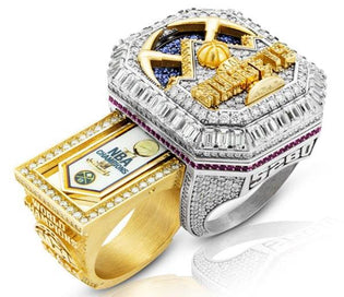  Two Design Innovations Highlight Denver Nuggets' 2023 NBA Championship Rings - Diamond Designs