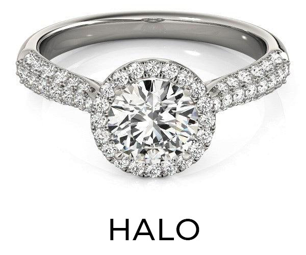  Engagement Rings Halo - Diamond Designs