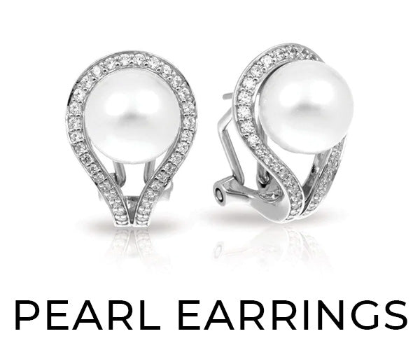  Pearl Earrings - Diamond Designs