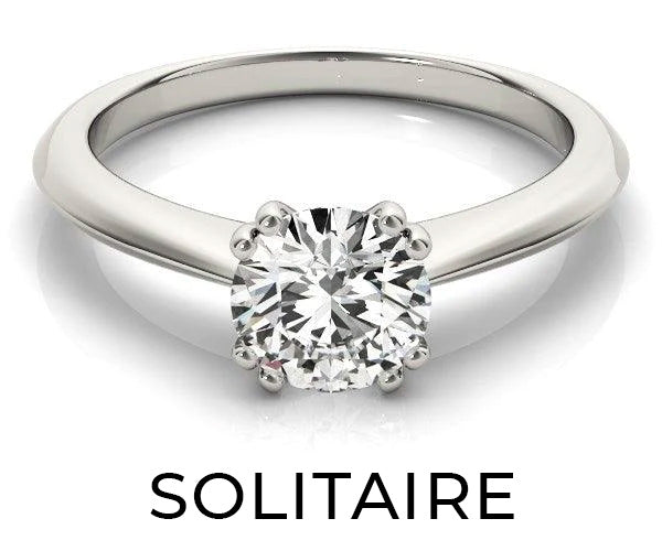 Solitaire Engagement Rings – Diamond Designs