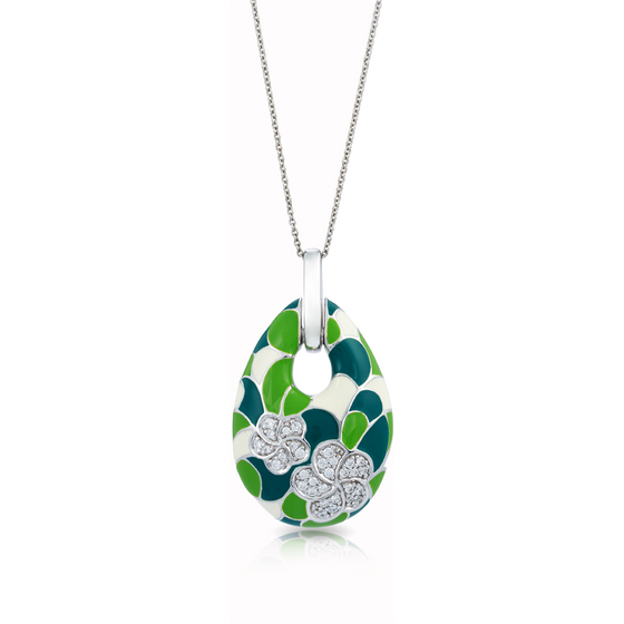 Plumeria Pendant