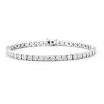 14K White Gold Diamond Bracelets from Diamond Designs