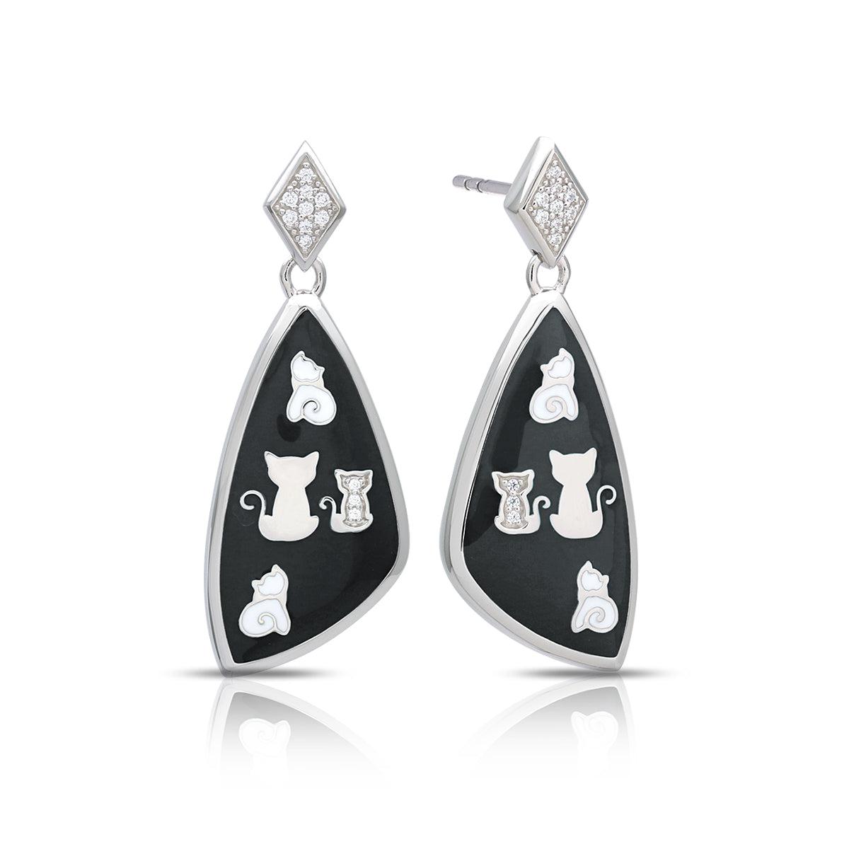 Cats Earrings, view 2