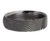 Lashbrook Damascus Steel Wedding Band Size 10 *