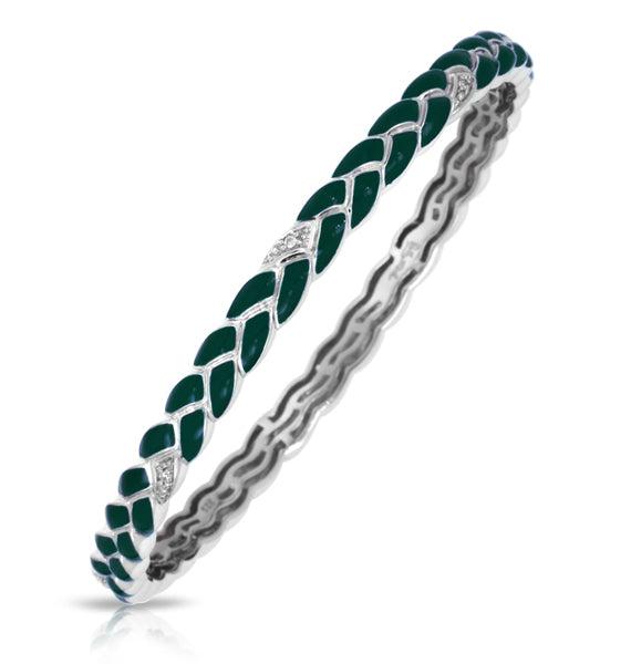 Braid Bangle with Stones, view 4