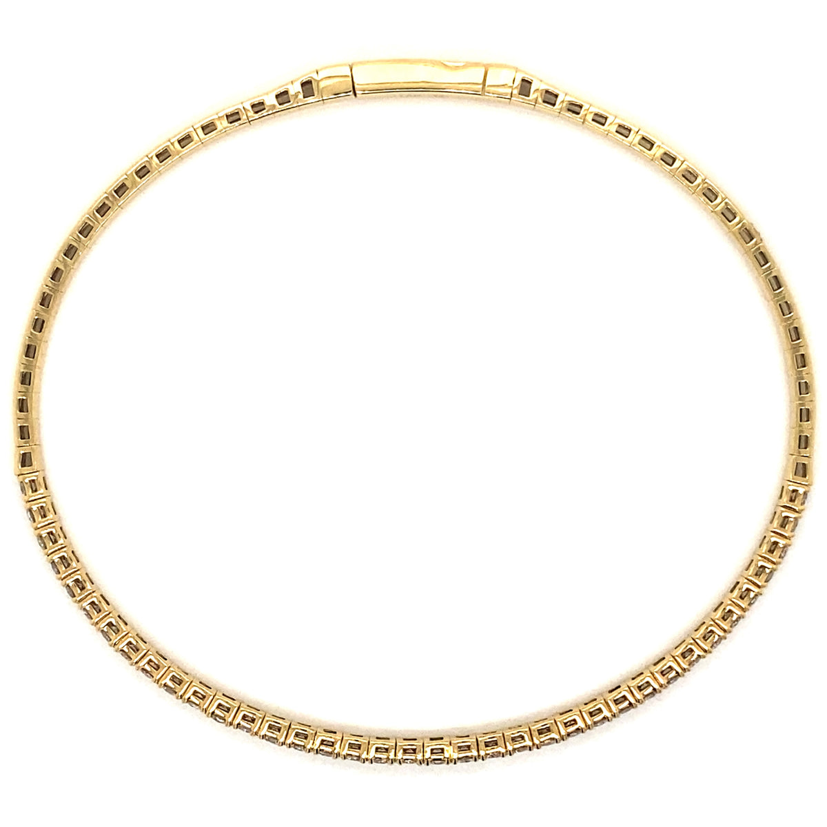 14K Yellow Gold Diamond Bracelets, view 2, from Diamond Designs