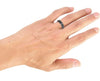 Triton Black Tantalum Wedding Band Size 10 *