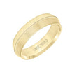 ArtCarved Yellow 14 Karat Gold Wedding Band Size 10 *