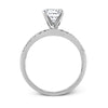 Simon G MR1686 White Gold Diamond Classic Engagement Ring Mounting Size 6.5*