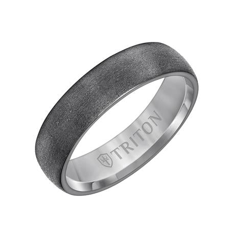 Triton Black Tantalum Wedding Band Size 10 *