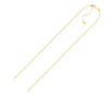 Diamond Designs Yellow 14K Gold Adjustable Cable Link Chain*