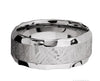 Lashbrook White Cobalt Chrome Meteorite Wedding Band Size 10 *
