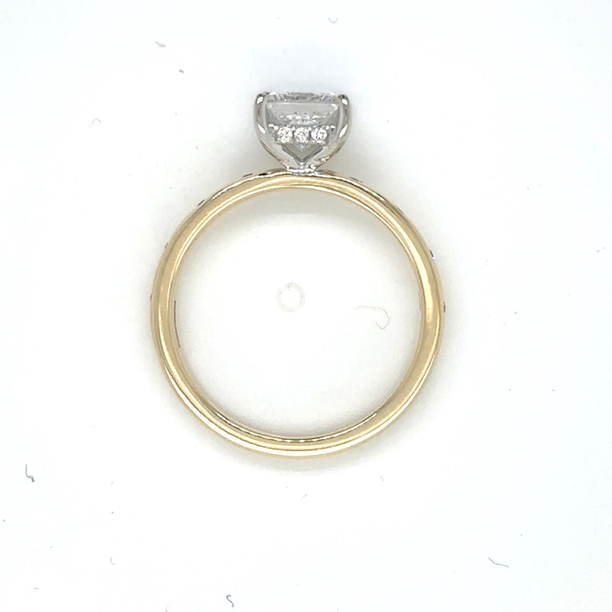 14K Yellow Gold Diamond Engagement Rings, view 2, from Diamond Designs