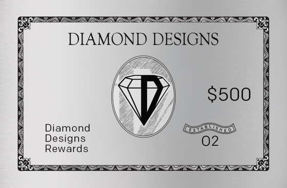 Diamond Designs $500 Rewards Card for $400
