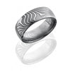 Lashbrook Damascus Steel Wedding Band Size 10 *