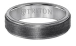 Triton Black Tantalum Wedding Band Size 10 * - view 2