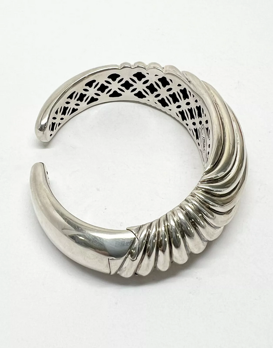 David Yurman Sculpted Hinged Cable Cuff Bracelet