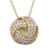Simon G LP4953 Yellow Gold Diamond Pendant*