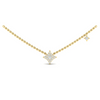 Diamond Designs Yellow 14 Karat Gold Diamond Necklace *