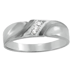 Channel Band Girls Fashion Ring in Gold