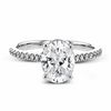Simon G. LR2345 White Gold Diamond Hidden Halo Engagement Ring Mounting Sie 6.5*