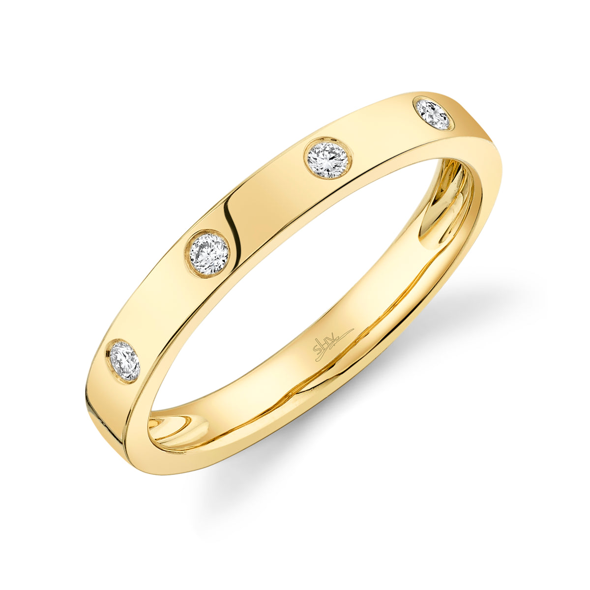 Shy Creation Yellow 14 Karat Gold Fashion Ring Size 7 *