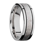 Lashbrook White Cobalt Chrome Meteorite Wedding Band Size 10 * - view 2