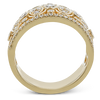Simon G LR2535 Yellow Gold Diamond Intricate Ring Size 6.5*