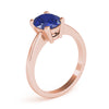 Solitaire Oval Color Ring in Gold (2.54 cttw)