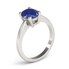 Solitaire Oval Color Ring in Gold (2.54 cttw)