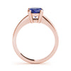 Solitaire Oval Color Ring in Gold (2.54 cttw)