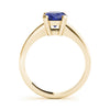 Solitaire Oval Color Ring in Gold (2.54 cttw)
