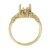 Round Color Ring in Gold